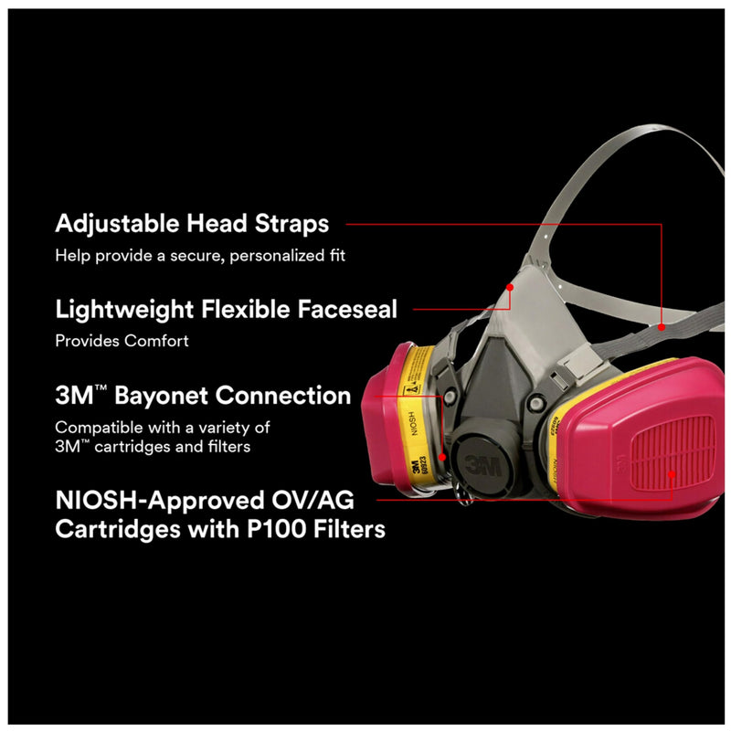 3M Professional Multi-Purpose Respirator Grey