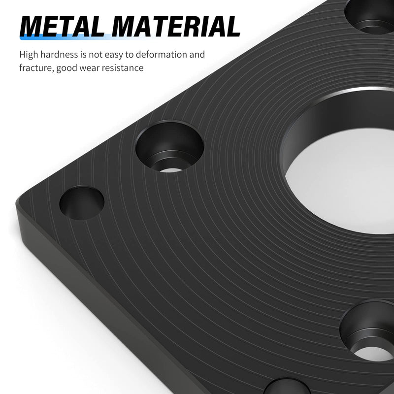 TAILONZ PNEUMATIC Bore 63mm SC Air Cylinder Base Connection fittingsStandard Type Pneumatic Parts air Cylinder Flange mounting Plate FA-63