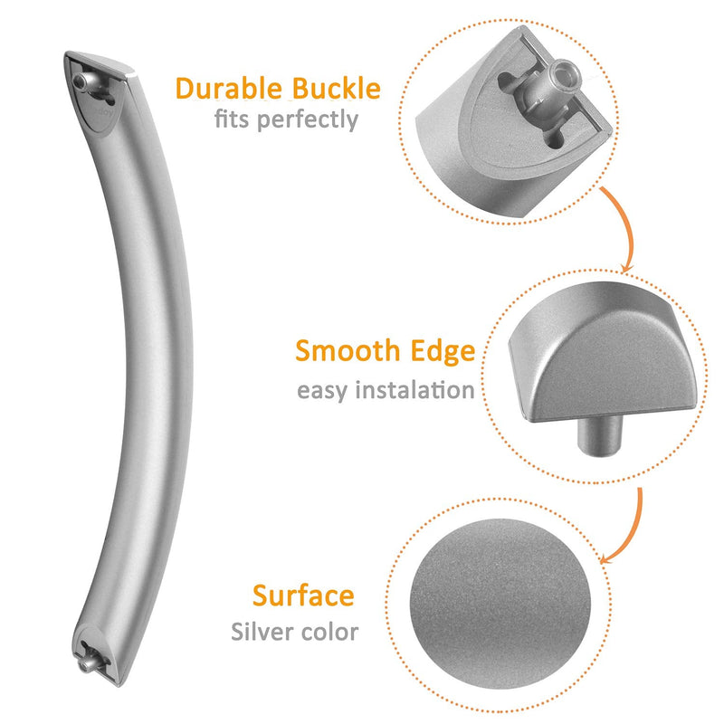 ME16K3000AS Compatible with Samsung Microwave Door Handle, Replace for Samsung DE94-02409c, SMH1611SE, Microwave Oven Replacement Parts
