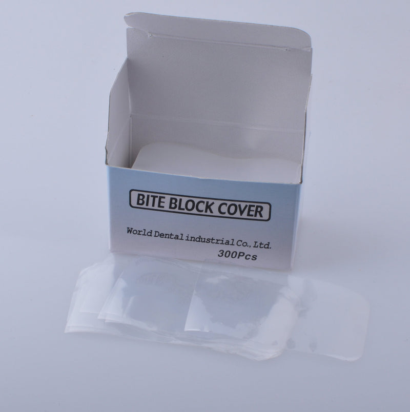 1 Box Dental - Panorama Bite Block Cover Sleeves 300 Sheets 1.37in x 2.36in