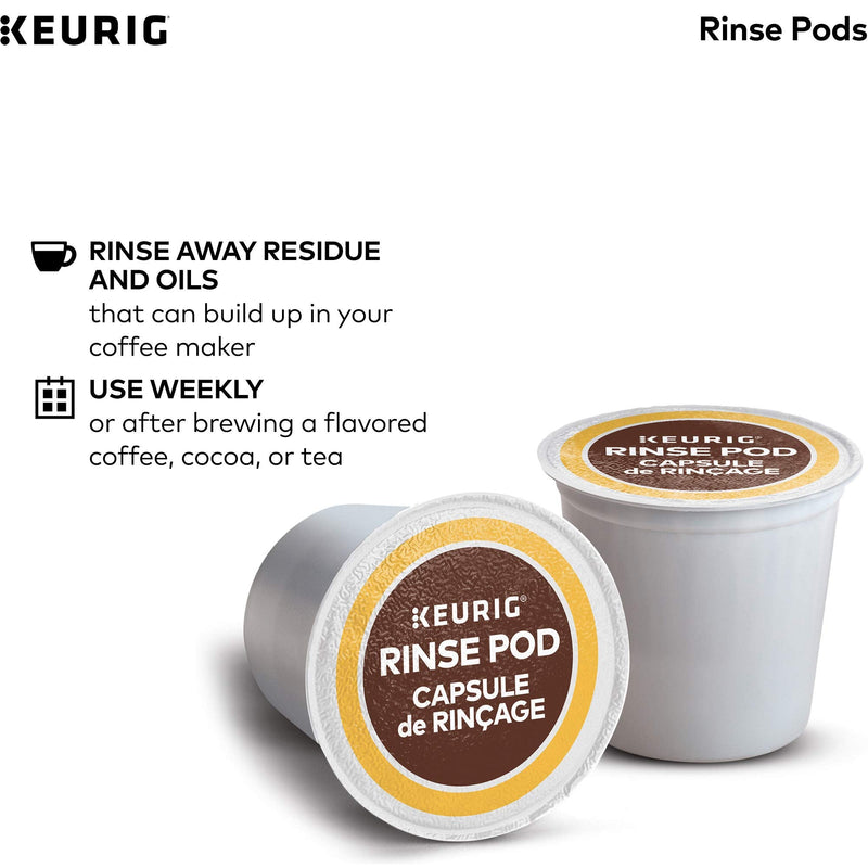 Keurig Brewer Cleanse Kit For Maintenance Includes Descaling Solution & Rinse Pods, Compatible with Keurig Classic/1.0 & 2.0 K-Cup Pod Coffee Makers, 4 Count