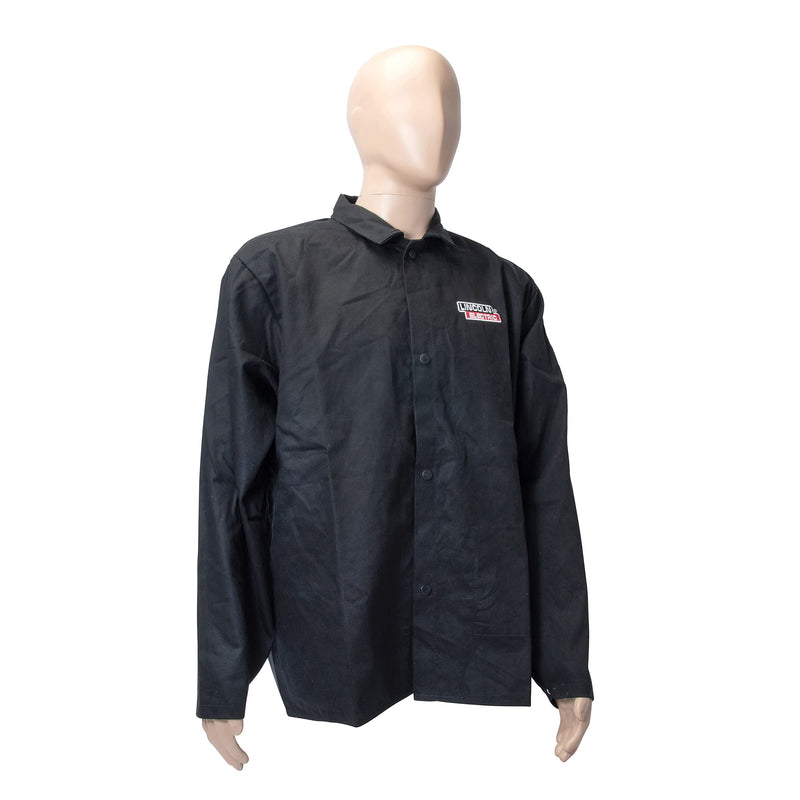 Lincoln Electric Black Flame-Resistant Cloth Welding Jacket X-Large