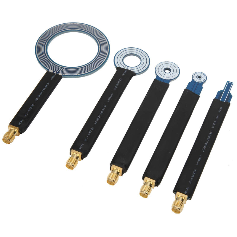 5Pcs Near-Field Magnetic Field Probes Practical Conduction Probe Antennas EMI SMA Conduction Radiation Test Antennas for Wide-Point Testing