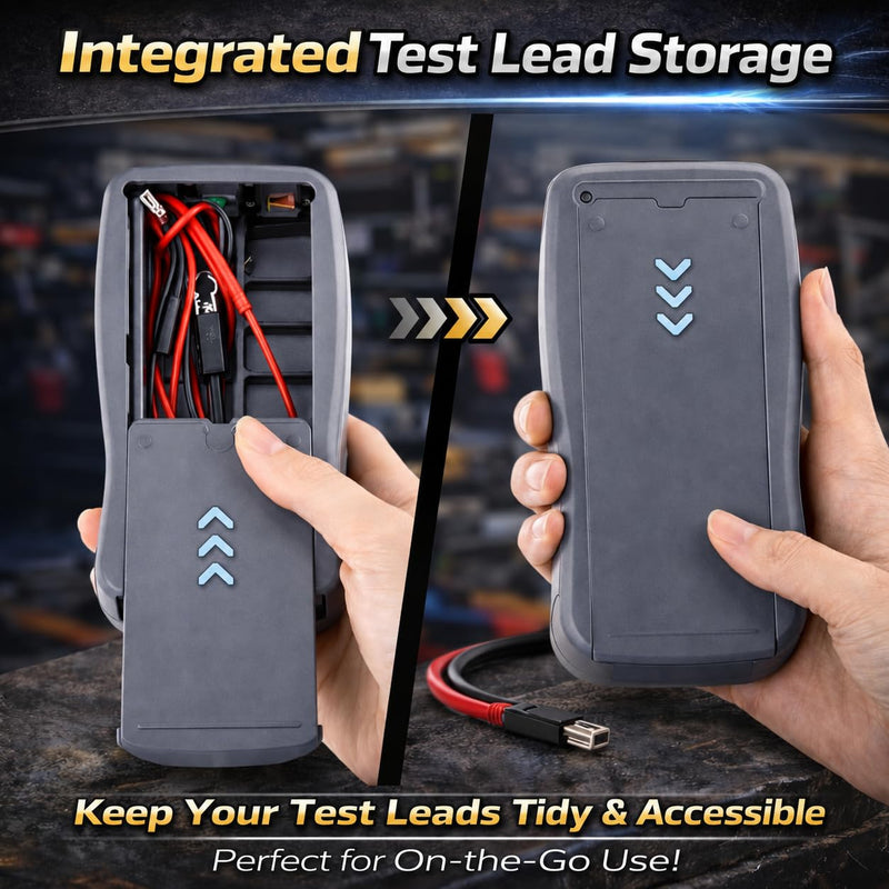 500V Insulation Tester Megohmmeter, 500V Digital Insulation Resistance Tester up to 1000MΩ, HVAC Compressor & Motor, Battery Operated, Includes Soft Carrying Cas