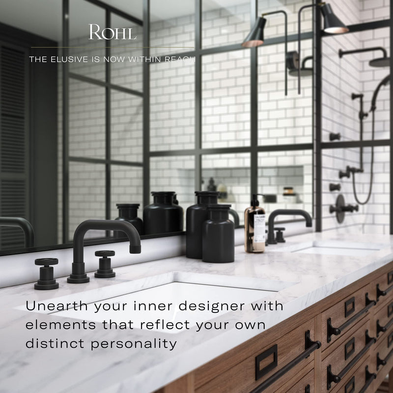Rohl CA7D Caswell Double Robe Hook - Polished Chrome