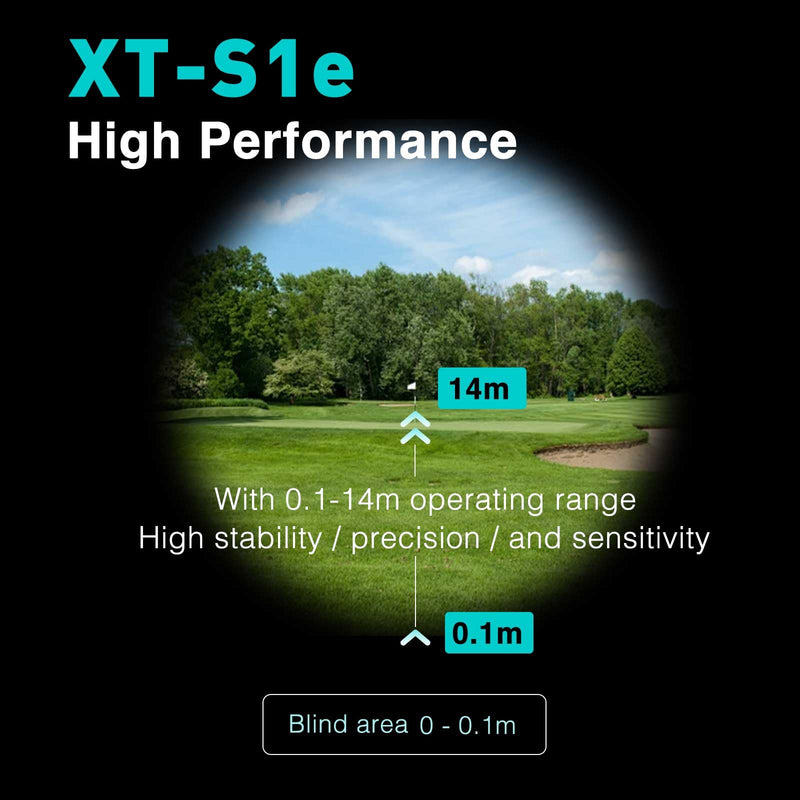 Single-Point LiDAR Sensor, 0.1–14m TOF Laser Rangefinder Module UART Output (HEX & ASCII), 940nm Infrared, 1–100Hz Adjustable, Low Power, for Drones, Robots, SLAM, Distance Measurement