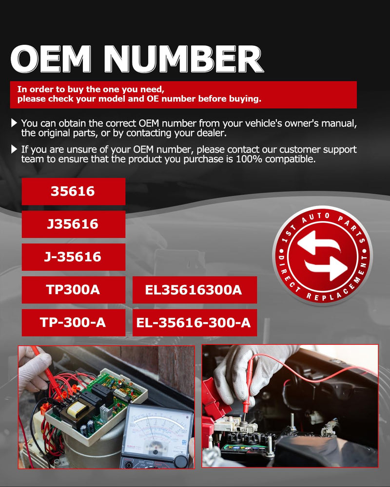 1ST TP-300-A Terminal Test Probe Kit Compatible Suitable for GM Vehicles, Repalces OE: TP300A EL-35616-300-A J-35616