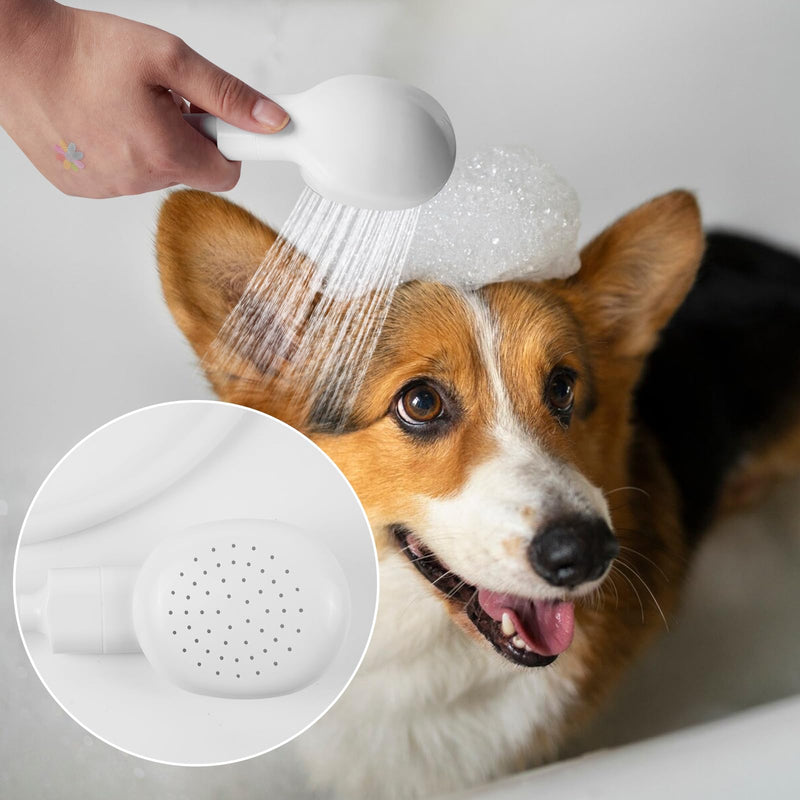 Sink Sprayer Rubber Hose,Dog Shower Attachment Sink Hose for Dog,Pets,Bathing Baby,Washing Hair,Rinsing VegeTables Etc,Sink Hose Attachment for Faucet