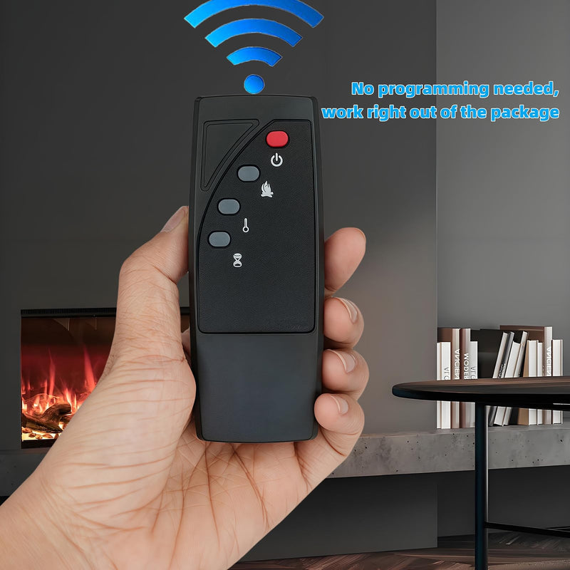 Replacement Remote Control Compatible for Twin Star ClassicFlame Classic Flame Electric Fireplace Stove Heater Infrared 18EF022GRA 18EF022SRA 23EF022GRA 23EF022SRA 26EF022GRA 26EF022SRA