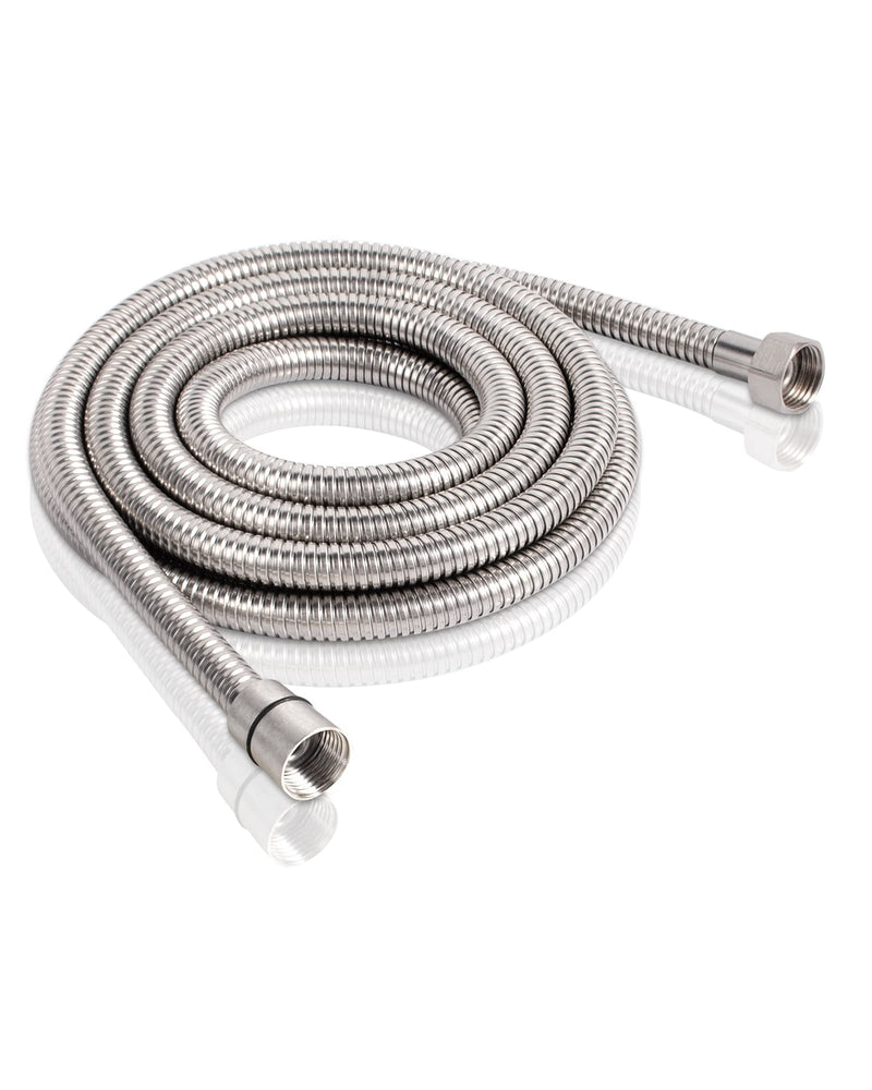 PHASAT Shower Hose,138 Inches Extra Long Shower Hose Replacement,304 Stainless Steel Shower Head Hose Extension Brushed Nickel,A3107N-3.5 138 Inches