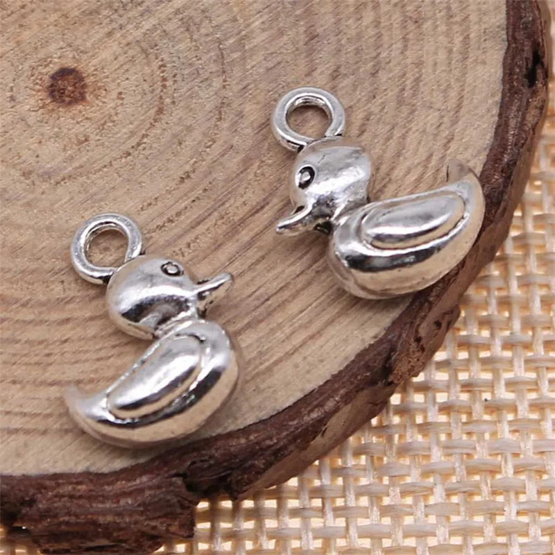 Silver Hinge Head Home Decoration Duck,Magnetic Hinge Dropper Hanging,Magnetic Hinge Head Toppers,Door Hinge Pin Topper