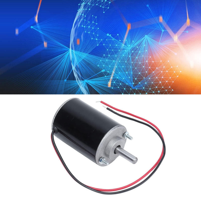 High DC Motor 12V 3500RPM Permanent Magnet DC Motor High Speed Electric Motor High Speed CW CCW 26mm Shaft Length (12V DC 3500RPM) 12V DC 3500RPM