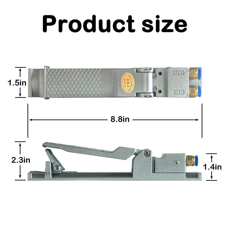 Sand Blaster Machine Pneumatic Switch Sandblaster Deadman Control Sandblaster Machine Accessories Palm Pressing Control Sandblaster Handle Pneumatic Switch (Grey) Grey