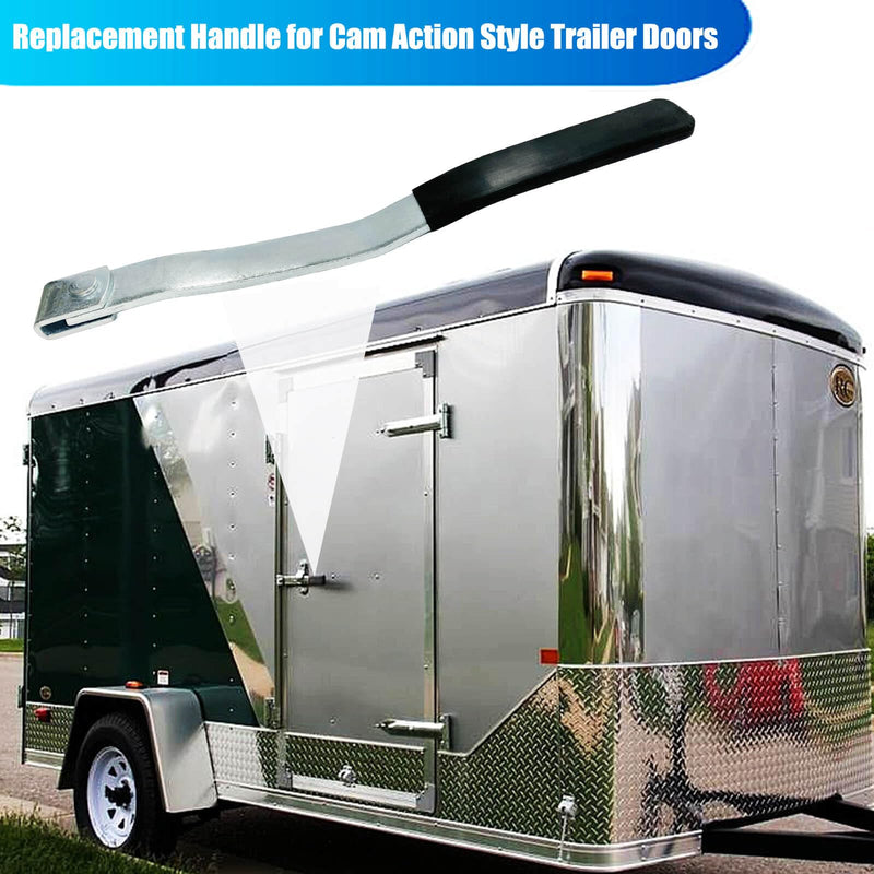 Fuoequl Cam Action Lockable Door Latch Handle for Small Trailers and Trucks