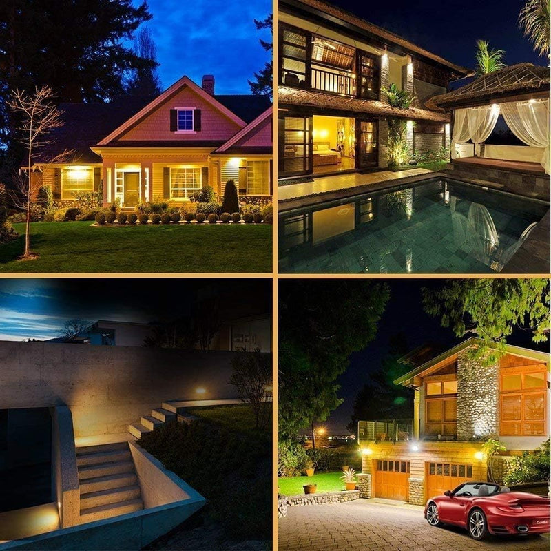 Aootek Solar Lights Outdoor 182 LEDs 2500Lm Solar Motion Sensor Lights IP65 Waterpro of with Wide Anglefor Patio Garden Garage Yard Front Door(2pack) 2 Pack