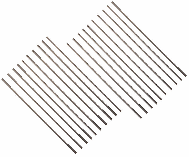 FOXBC Coping Saw Blades for Metal Cutting, 6-1/2 Inch, 24TPI - 20 Pack