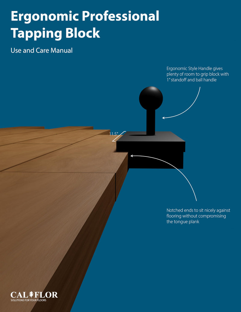 Ergonomic Professional Tapping Block