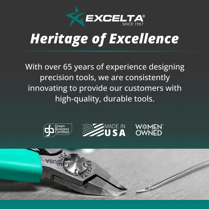 Excelta Fiberglass Scratch Brush, Retractable & Refillable, Plastic Handle, Ideal for Fine Deburring, Polishing, Rust Removal, Cleaning & Etching, Intermediate 4.75" Scratch Brush, Refillable, Fiberglass