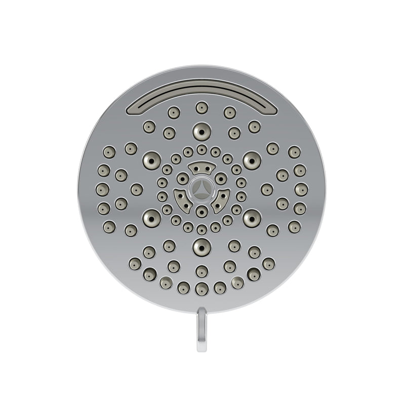 Symmons HydroMersion Contemporary 4 Inch Showerhead, Polished Chrome Multifunction