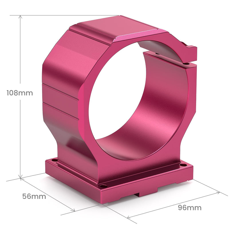 80mm Diameter Aluminum CNC Spindle Holder Spindle Mount Only for NBS-6040, NBX-5040