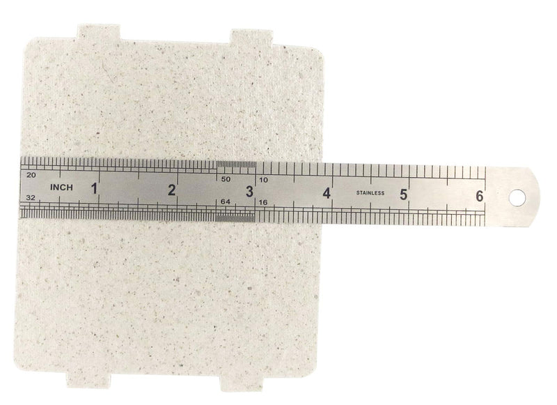 2 PCS Microwave Oven Parts Mica Slice Super Thick Heat Insulation Accessories,Waveguide Cover for Frigidaire 5304464061 Medium