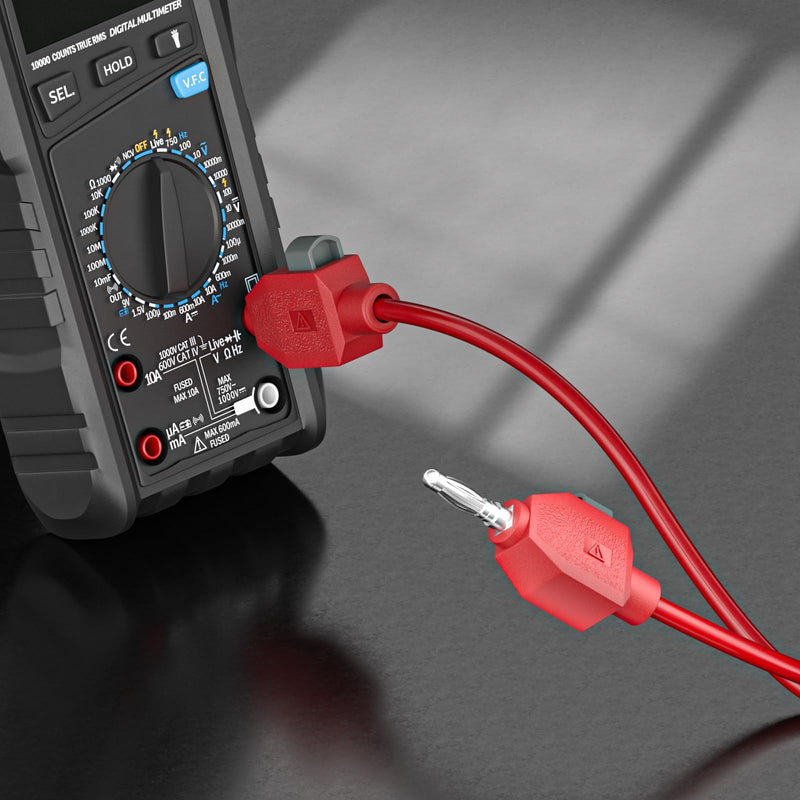 Goupchn 20PCS 4mm Banana Plugs Quick Wiring Connect Banana Connectors Ten Colors for DIY Electrical Testing