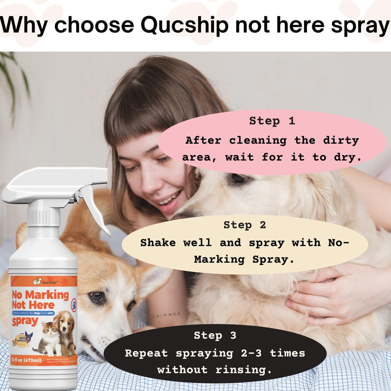16oz Stop Dog Urinating in House with No More Peeing in House