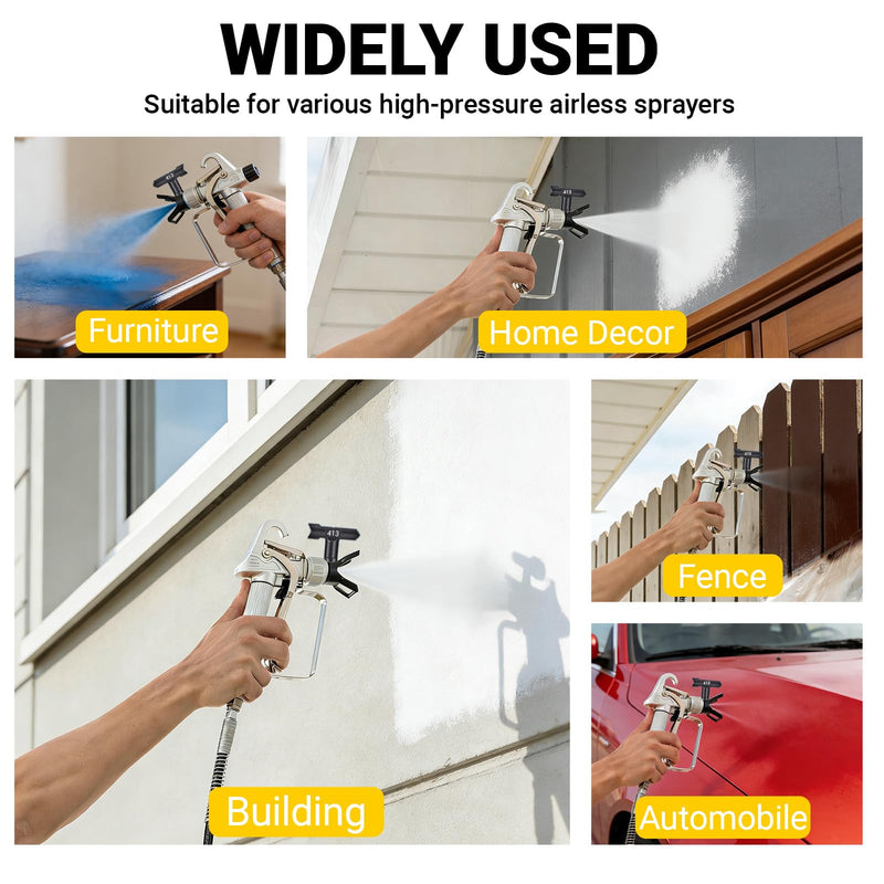 413 TrueAirless Paint Spray Tip Reversible Spray Tips, Easy Clean 413