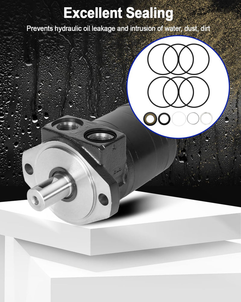 Hydraulic Wheel Motor Seal Kit Fit for TB TC TE Series High Torque Hydraulic Motors Replace SK000090