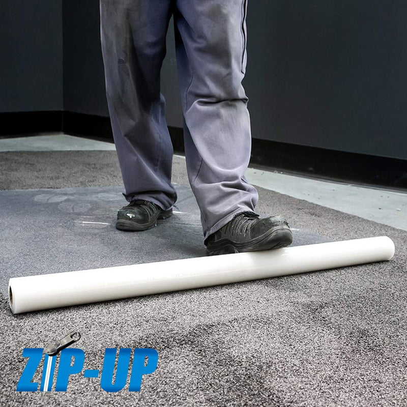 Products Carpet Protection Film - 24" x 50' Floor and Surface Shield with Self Adhesive Backing & Easy Installation - CPF2450 24" x 50'