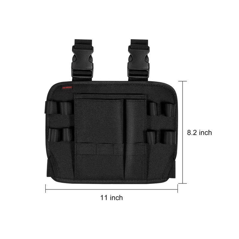 KENOBEE Tool Pouch Holster with Belt Clip Around Your Leg, Electrician Multifunctional Repair Bag, Utility Mini Organizer for Automotive Craftsman Carpenter Construction