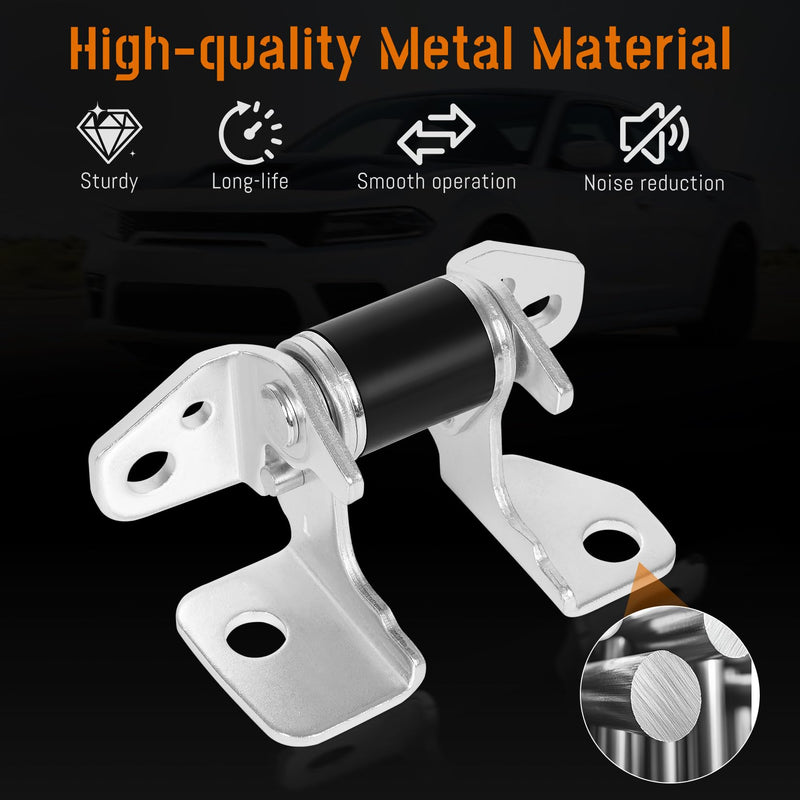Left Driver Side Lower Door Hinges fit for Dodge Charger/Chrysler300 2013-2023,Jeep Grand Cherokee 2013-2021,Dodge Durango 2012-2026,55113665AI,55113665AF,Rear or Front Car Door Pivot Replaces Left