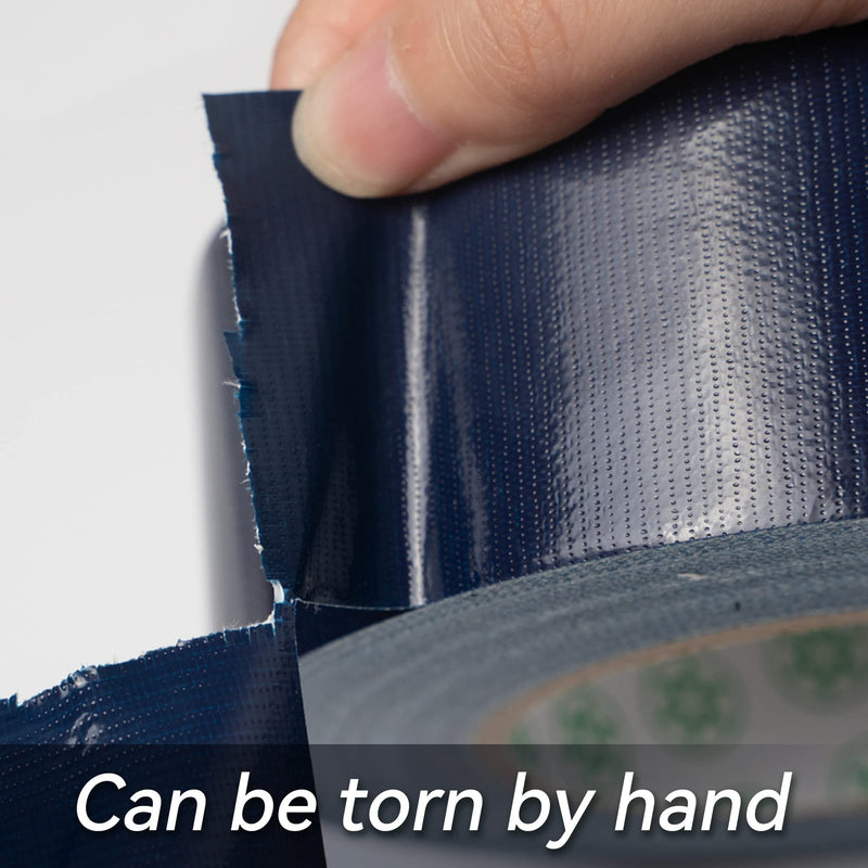 Navy Blue Duct Tape- 2 inches x 45 Yards, Heavy Duty Duct Tape, Waterproof, Resistant, NO-Residue, UV Blocking, Pack of 1 2in*45yard Navy Blue - NewNest Australia