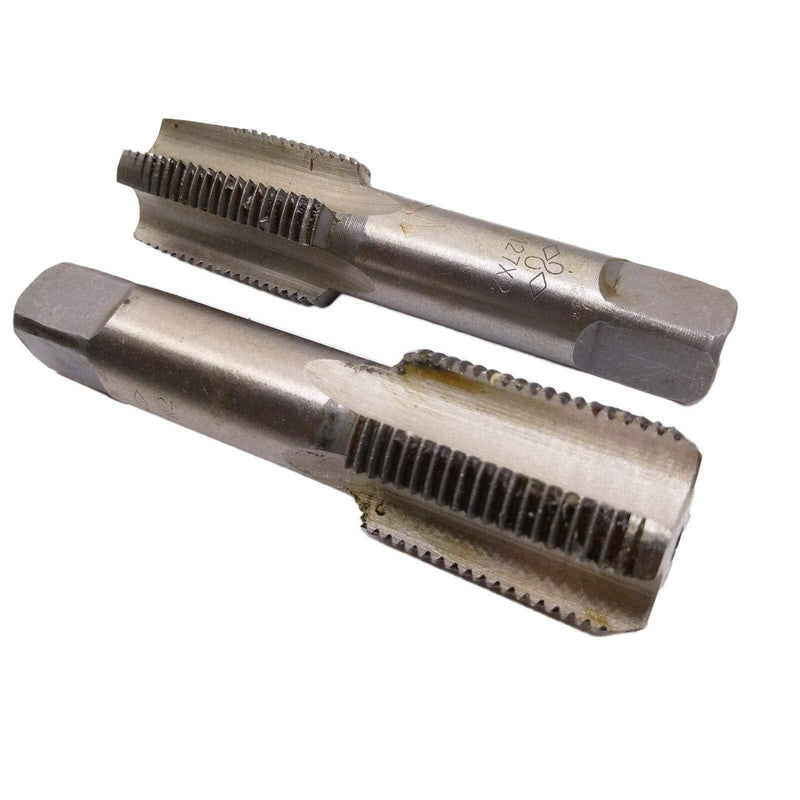 Yodaoke HSS M27 x 2mm Taper and Plug Tap and M27 x 2mm Die Metric Thread Right Hand