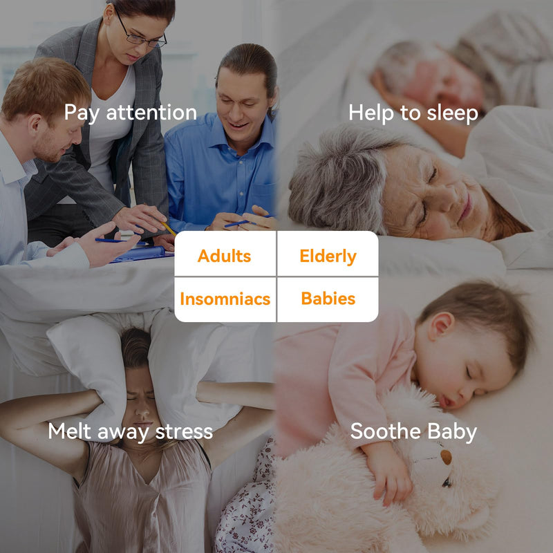 White Noise Sound Machine: Sunrise Alarm Clock for Gentle Wake Up - 30 Soothing Sounds, Adjustable Volume & Night Light, Timer - Easy to Sleep, Relax, Focus White 3.74*3.74*7.08 Inch