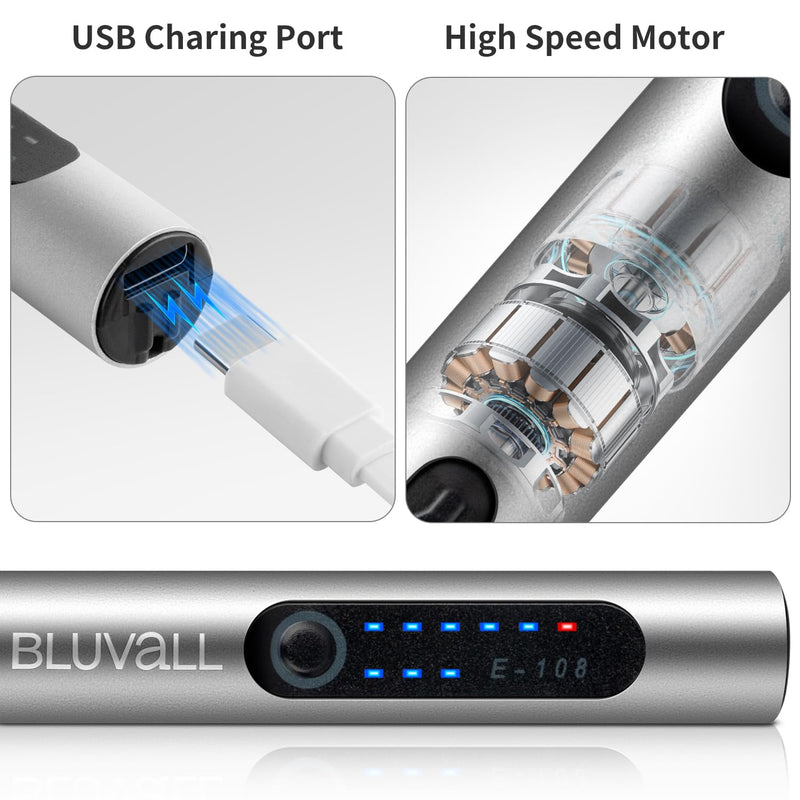Electric Engraving Pen with 37 Bits, USB Rechargeable Cordless Engraving Machine, Portable DIY Rotary Engraver Tool For Jewelry Wood Glass Stone Carving Standard Packaging