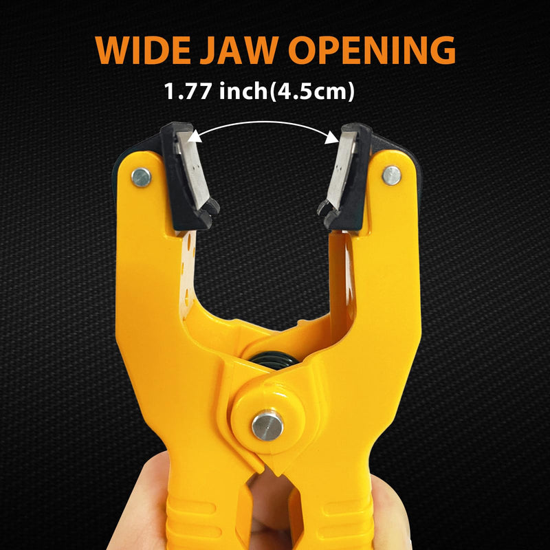 HVAC Temperature Clamp, K-Type Thermocouple Clamp Pipe Temp Clamp for HVAC/K-Type Thermocouple Thermometer, Temperature Sensor Probes Measures -40~392℉(-40~200℃) (BEIO 009 1PC) BEIO 009 1PC
