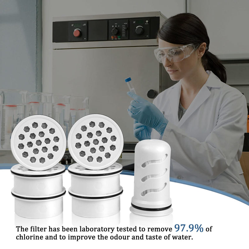 Water Pitcher Filter Replacement for LifeStraw Water Filter Pitchers and Dispensers.Can Effectively Remove Dirt, Sand, Cloudiness Microplastics, PFAS, 30+ Contaminants From Water 7 PCS