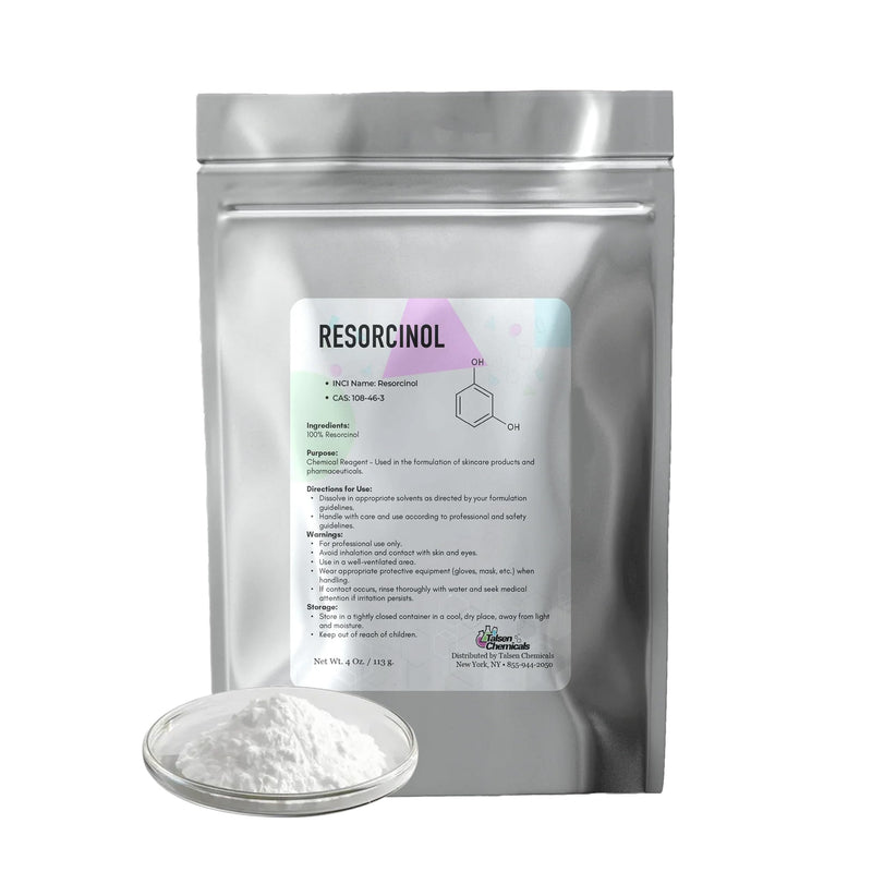 Pure Resorcinol Cosmetic Grade - 2 Oz / 56 g - Organic Resorcinol Powder - Chemical Ingredients In DIY Cosmetics, Personal Care and Beauty Formulations for Skin Care