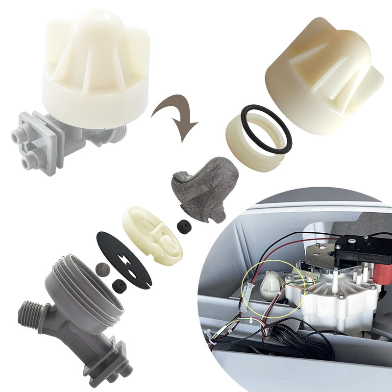 7187065 Water Softener Nozzle and Venturi Assembly Replaces 7187065, 7214969, 7165704, 7238450 and WS15X10027