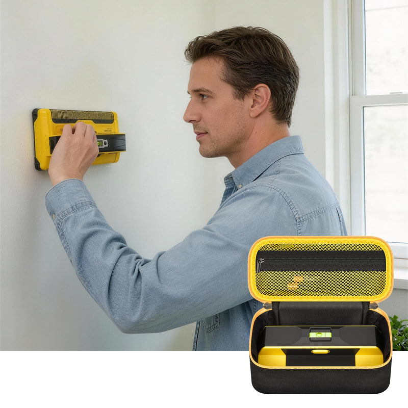 SAIKA Case for Franklin Sensors Stud Finder. Storage Holder for ProSensor M210, 710, 710+, T13, T11, X2100, X1100 Stud Finder Wall Scanner and Accessories (Case Only)