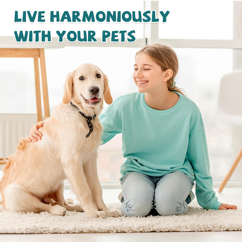 LIyun&Hang Enhanced Bitter Apple Spray for Dogs to Stop Chewing and Licking, No Chew Spray for Dogs, Stop Licking Wounds and Hot Spots, Protecting Furniture, Alcohol Free/Non-Toxic (Green) (Green) Green