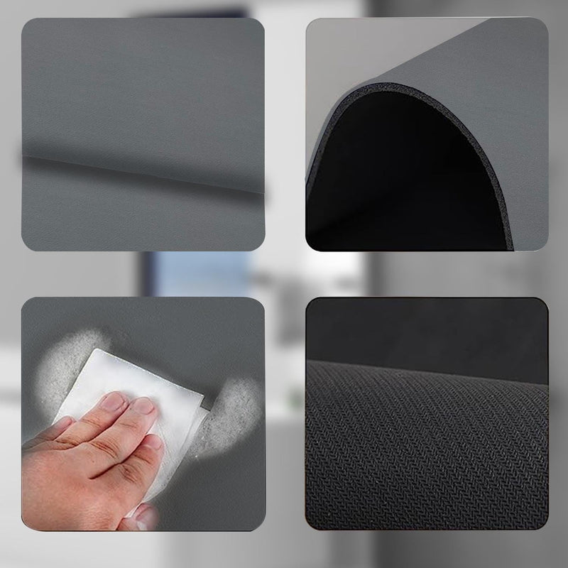 Kitchen Appliance Sliders 360 Degree Rotation Moving on Counter, Appliance Slider Cut to Fit, Mat for Kitchenaid Mixer with Kitchen Accessories,Appliance Mover for Espresso Machine, Food Processor Medium (14'' L x 10'' W) Black-1 Pack
