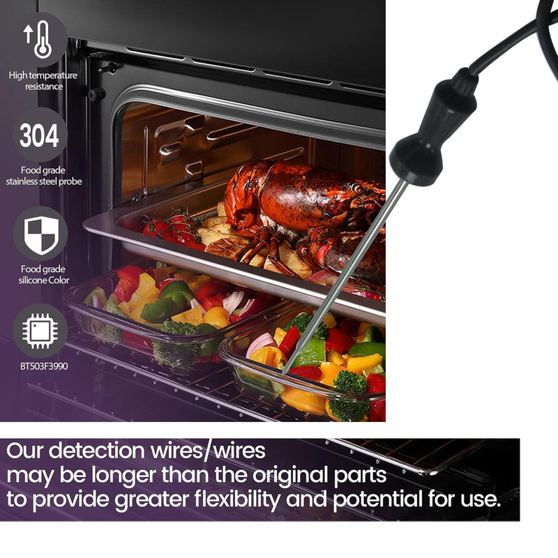 for Meat Probe 00492332 00755060 Oven Probe Compatible Wolf Oven Probe 492332 AP3775647 AP3194240