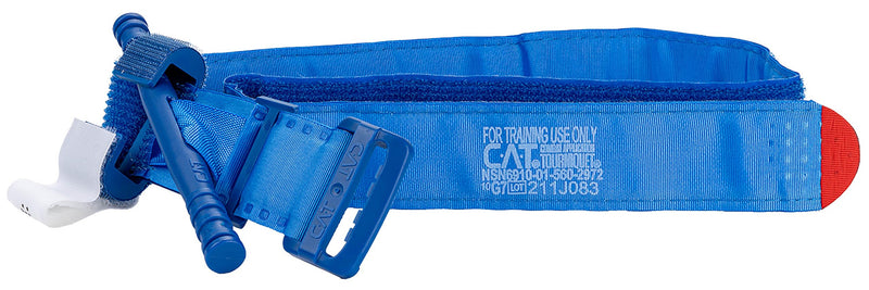 North American Rescue C-A-T Combat Application Tourniquet Trainer (Blue) NAR Genuine Gen 7 Training CAT Military Issued (30-0033)