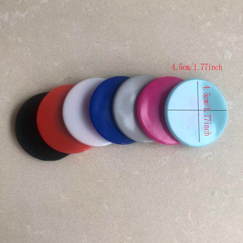 16PCS Soft Silicone Stethoscope Covers, Disposable Diaphragm Bell Cover Protectors Replacement Sleeves(Black)