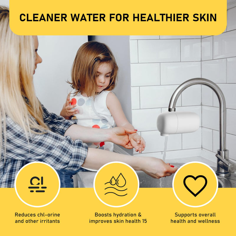 Faucet Water Filter Replacement Cartridge Bundle Compatible with All Canopy Faucet 2 Pack