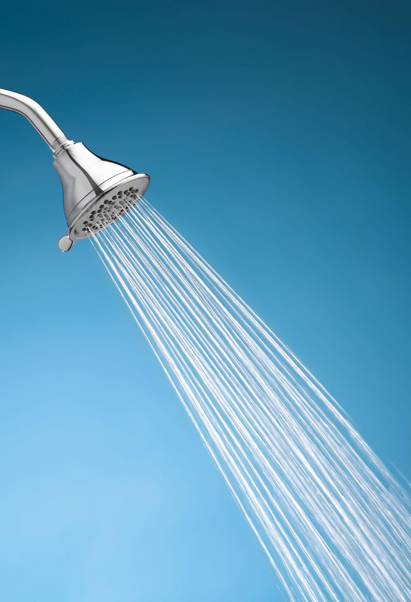 Moen 3233EP Envi Three-Function 4-Inch Diameter Eco-Performance Showerhead, Chrome