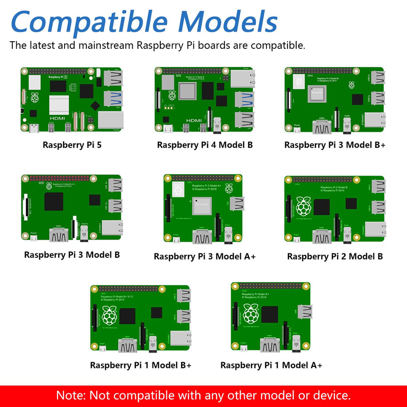 FREENOVE 7 Inch Touch Display for Raspberry Pi 5 4 B 3 B+ A+, 800x480 Pixel IPS Monitor, 5-Point Capacitive Touchscreen, Driver-Free MIPI DSI Port 7 inch IPS touchdispaly