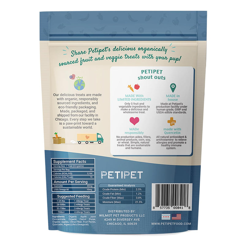 Dog Allergy Relief Chews - Quercetin + Omega 3 - Natural Antihistamine for Itching, Paw Licking, Seasonal and Grass Allergies - for Itchy Skin, Hot Spots, Immune Support